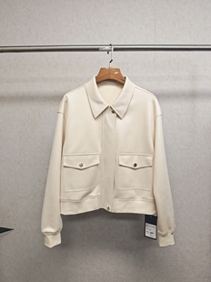 大牌h专柜&25春款福利 百搭翻领小香风短外套（仅换码）13889