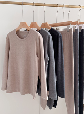 #66822 男士10A抗菌/天然加厚彩棉保暖套装