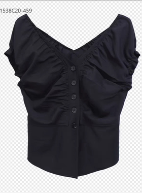 S系列＆专柜夏款清仓福利 V领短袖上衣 NO退NO换