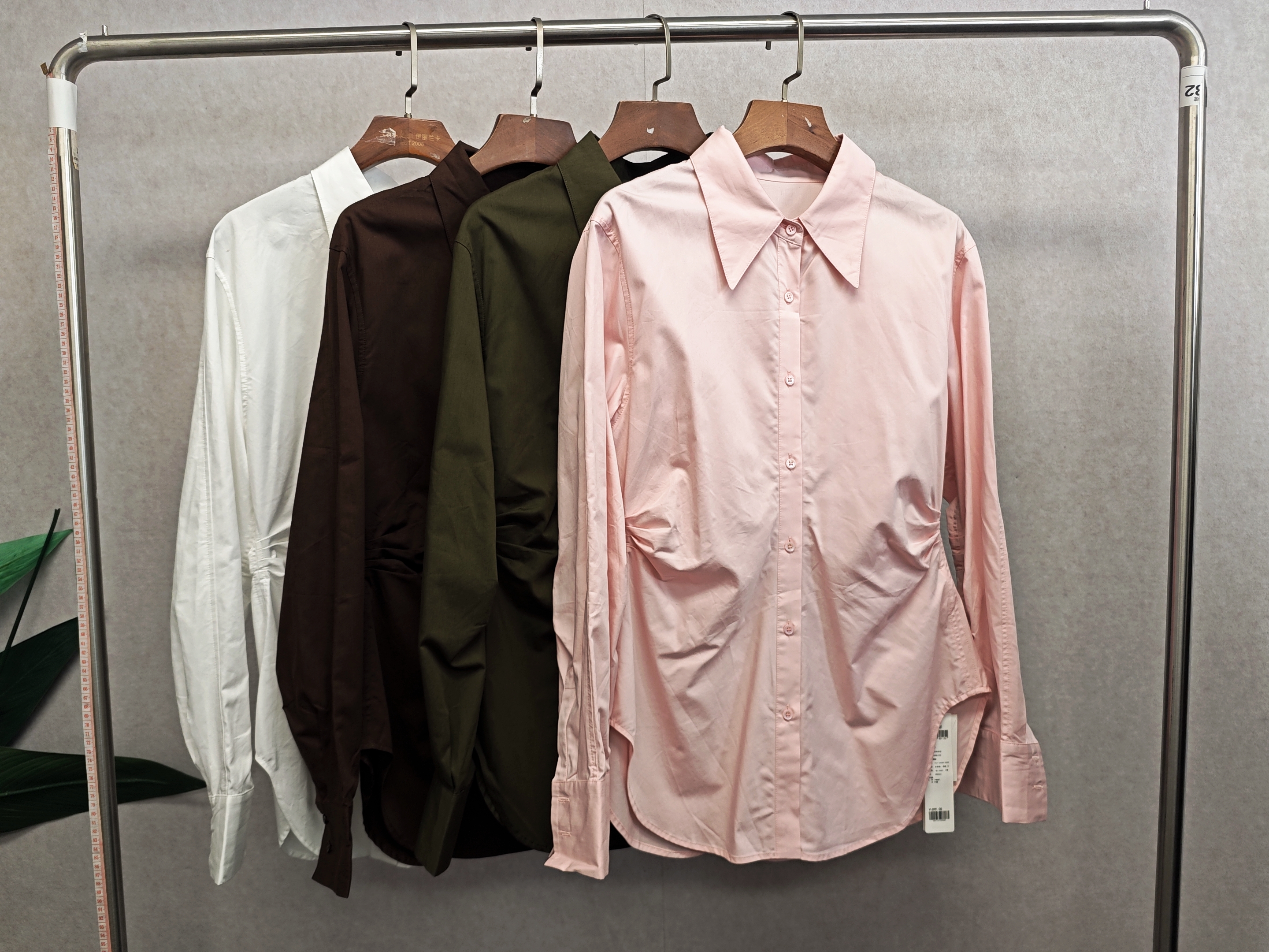 Ka系列&专柜24冬款 抽褶百搭时尚衬衫 不退可换码 192