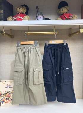 英国泰迪熊＆专柜童装清仓 爆款百搭工装裤 G5FP10