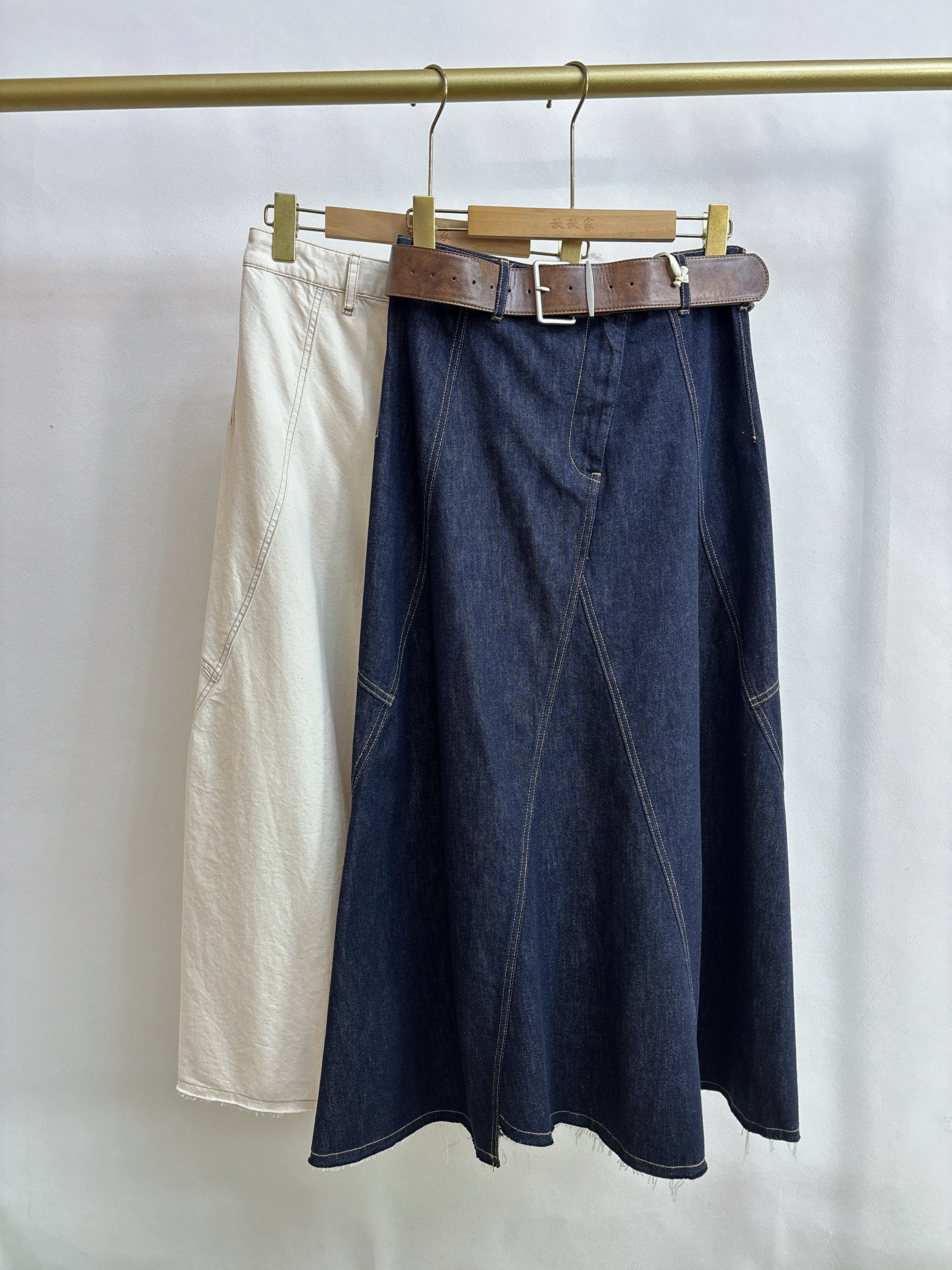 S系列&专柜25春款福利 100%棉 百搭牛仔半身裙（可换码）,女装/女士精品,半身裙,淘宝优惠券,粉丝福利购,淘宝优惠卷