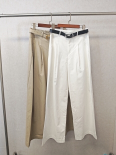 NO退换 宽松阔腿百搭裤 079 100%棉 Ka系列＆专柜25春福利