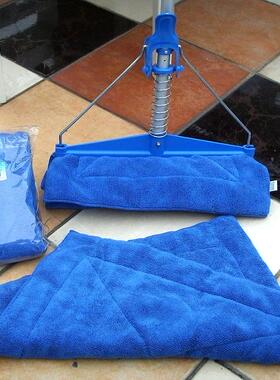 正品 吉安达配件大号拖布头1块 超细纤维三层加厚拖把布地板清洁