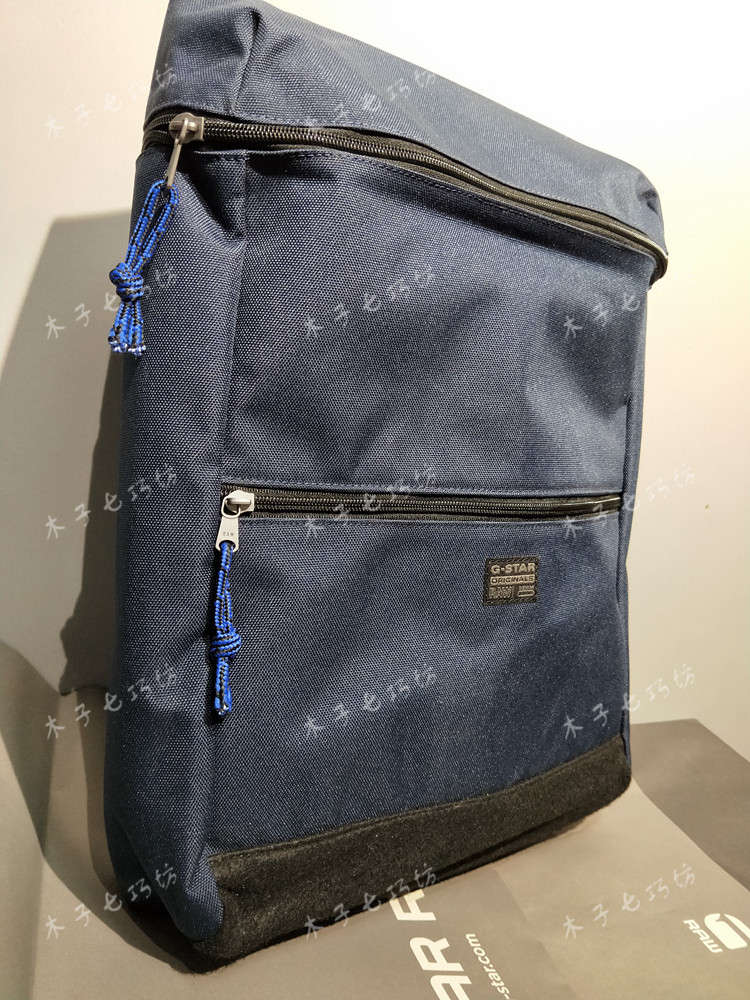 G-STAR RAW国内代购  蓝色休闲双肩背包 D02549.8222.6482