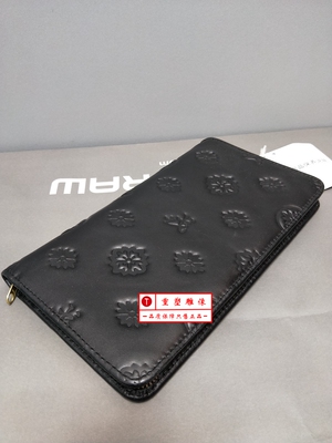 evisu男士黑色钱包现货秒发