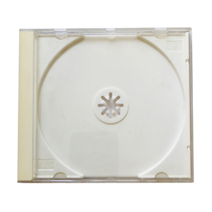 原装港版宝丽金CD唱片盒 八爪两圆点透明白底 老版光碟光盘空盒子