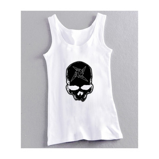 metallica重金属乐队林肯公园复古做旧男女纯棉宽松基础无袖背心