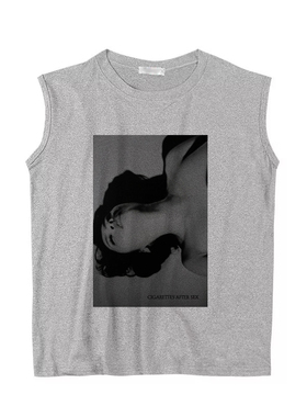 cigarettes after sex事后烟小众民谣独立摇滚乐队坎肩无袖T背心