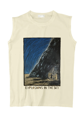 explosions in the sky 天空大爆炸 post rock 低调坎肩背心无袖