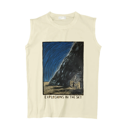 explosions in the sky 天空大爆炸 post rock 低调坎肩背心无袖