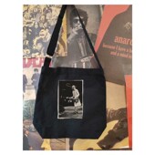 nirvana kurt cobain设计感别针可拆卸贴布朋克单肩斜挎包帆布袋