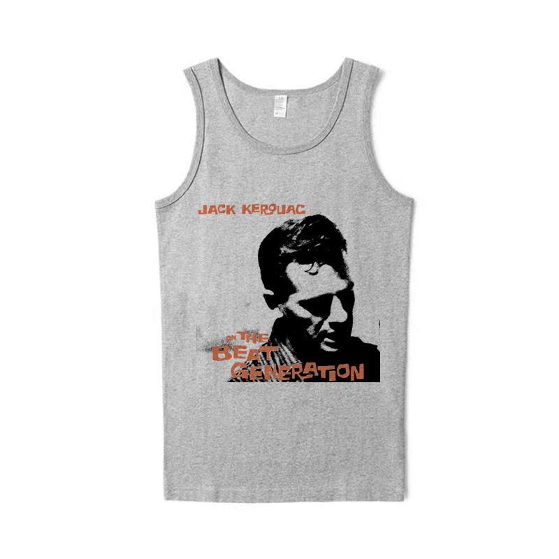 beat generation垮掉的一代杰克凯鲁亚克文艺男女夏季吊带背心T恤