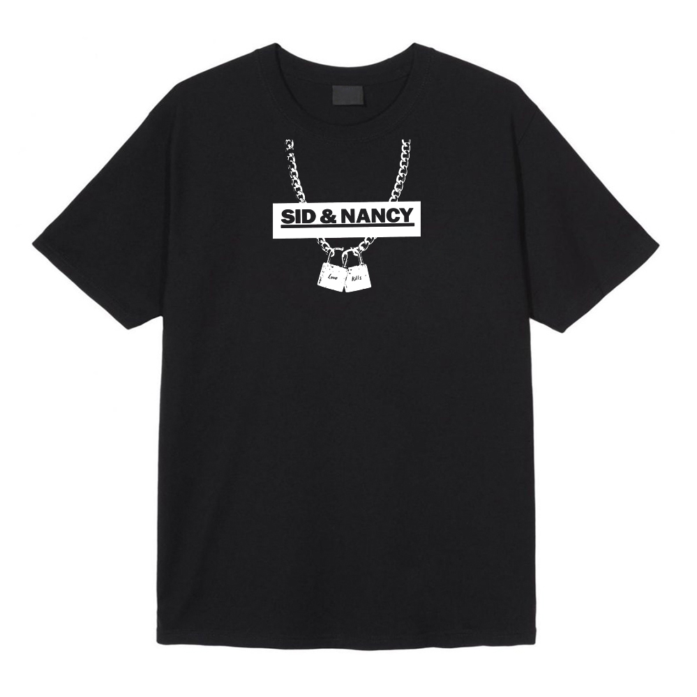 sex-pistols-sid-vicious摇滚明星朋克风punk中性纯棉短袖T恤背心