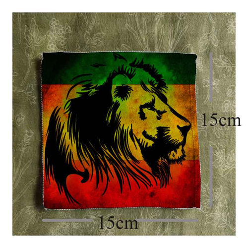 bob marley reggae lion鲍勃玛利雷鬼摇滚软薄微绒面布贴布标布章