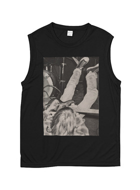 多款kurt cobain涅盘柯本朋克摇滚文艺设计感男女纯棉背心无袖T恤