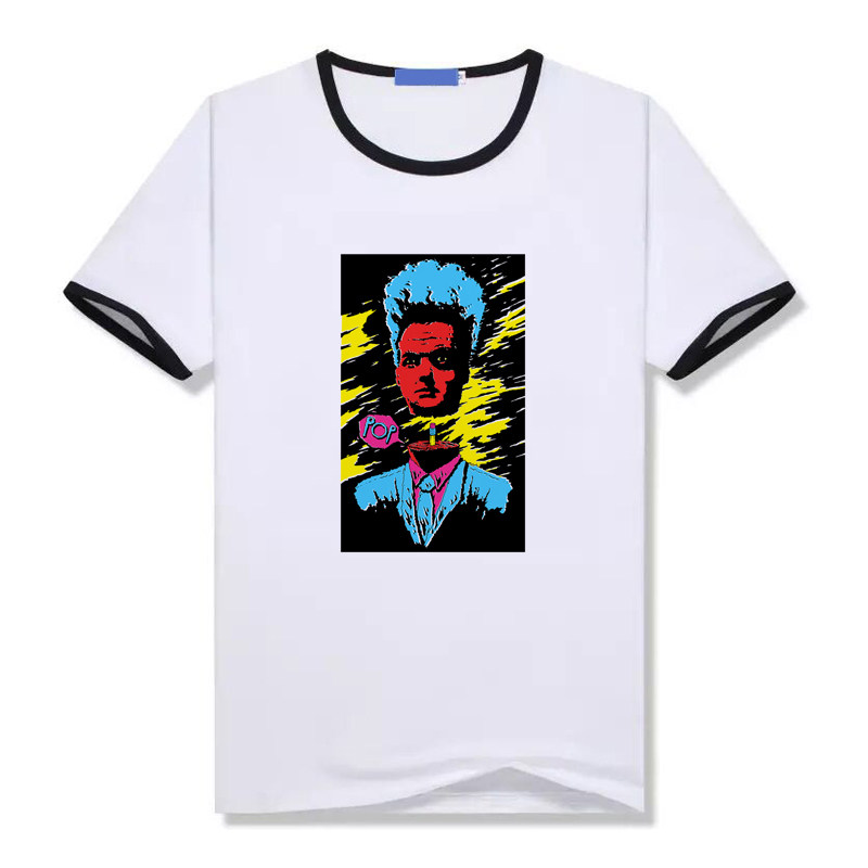 David Lynch Double Peak Mulholland Road Rubber Head Bizarre Fantasy cult Film Artistic Youth T-shirt thumbnail 6