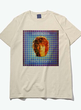 david bowie glam rock vintage地下丝绒复古摇滚印花T恤