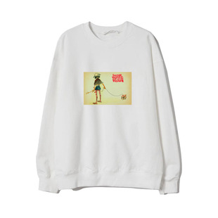 blur gorillaz模糊街头霸王卡通摇滚乐队男女毛圈秋冬季圆领卫衣