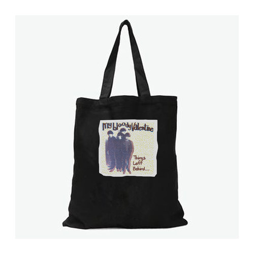 my bloody Valentine mbv情人节个性朋克风摇滚黑色帆布包袋包