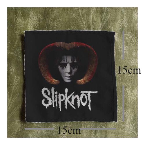slipknot活接arch enemy大敌金属摇滚喷印布贴包包衣服配件装饰