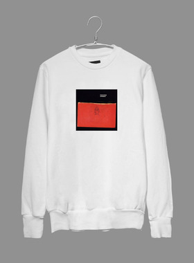 radiohead creep电台司令文艺摇滚男女圆领灰白杏色卫衣外搭