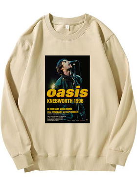 oasis live 1997 绿洲乐队经典怀旧英伦朋克男女纯棉文艺秋冬卫衣