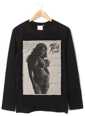 多款sonic youth音速青年朋克punk音乐文艺风纯棉圆领长袖T恤卫衣