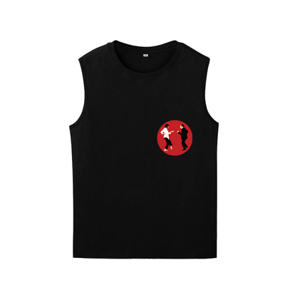 电影流行趣味印花无袖t背心坎肩