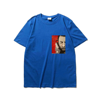 head桶木腰纯棉宽松T恤衫