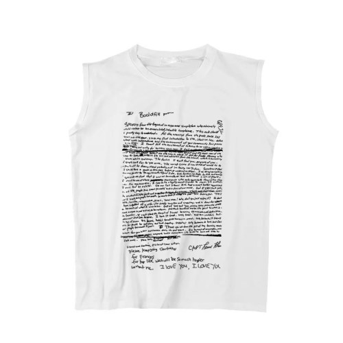 oasis绿洲乐队坎肩无袖背心T恤