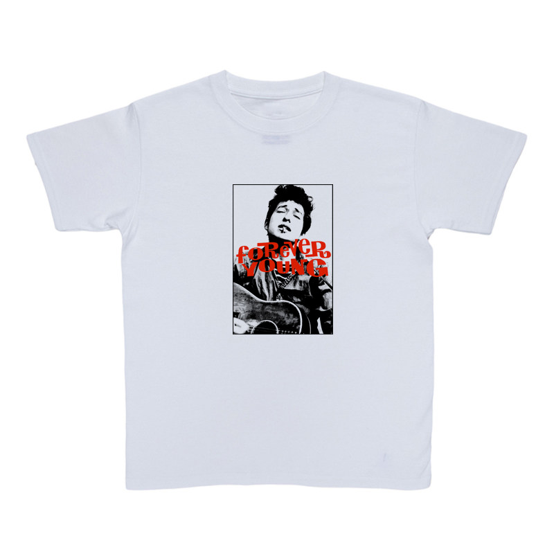 鲍勃迪伦bob dylan民谣摇滚吹口琴唱歌文艺纯棉短袖圆领背心t恤