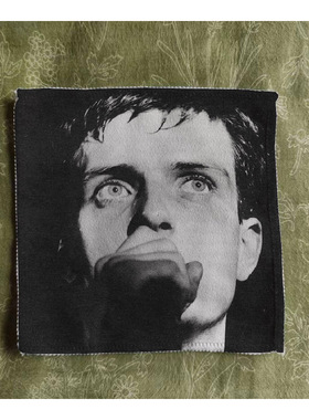 joy division快乐分裂朋克diy印花柔软桃皮绒布贴包包衣服配件