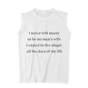 我不会结婚 琼贝兹 我只想单身 民谣 joan 女权坎肩背心无袖 baez