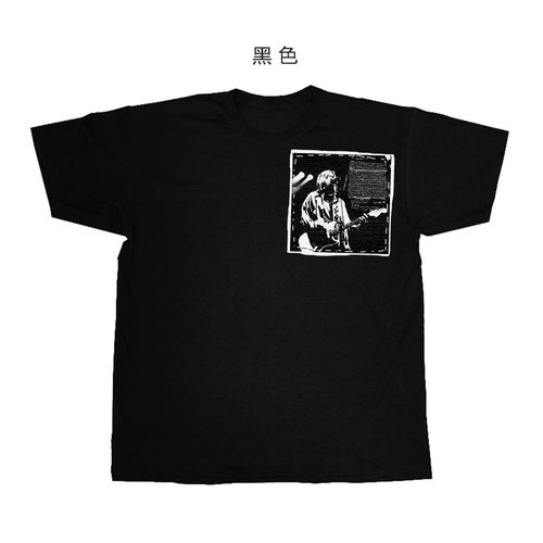 柯本游泳男孩kurt cobain nirvana nevermind别介意纯棉短袖T恤