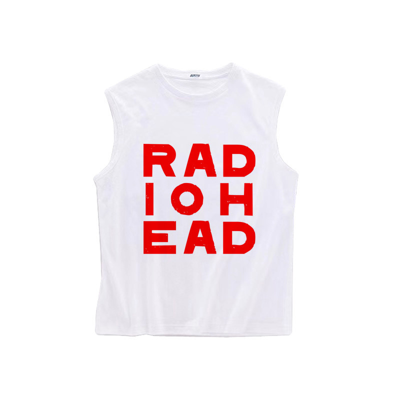 Radiohead Kid A 电台司令 英伦摇滚 男女极柔轻薄坎肩背心T恤