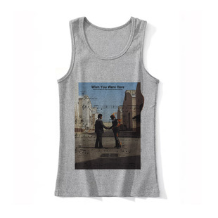 you wish were here平克轻薄凉快夏季 T恤 pink 背心吊带无袖 floyd