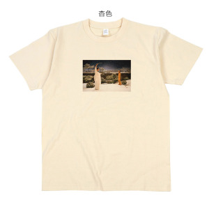 kill T恤 bill大逃杀昆汀北野武电影手工拓印设计感男女纯棉短袖