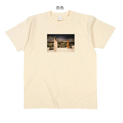 kill bill大逃杀昆汀北野武电影手工拓印设计感男女纯棉短袖T恤