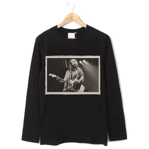 kurt cobain nirvana grunge摇滚垃圾朋克涅盘男女长袖T恤卫衣