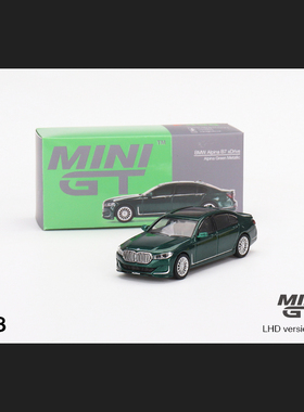 现货1:64 MINIGT#498 宝马BMW阿尔宾娜Alpina B7 xDrive 合金车模