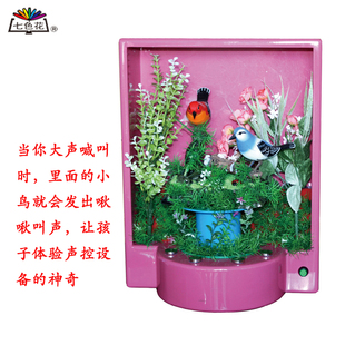 鸟语林挂式 幼儿园袖珍科技馆科学实验器材声控声音传播 儿童玩具