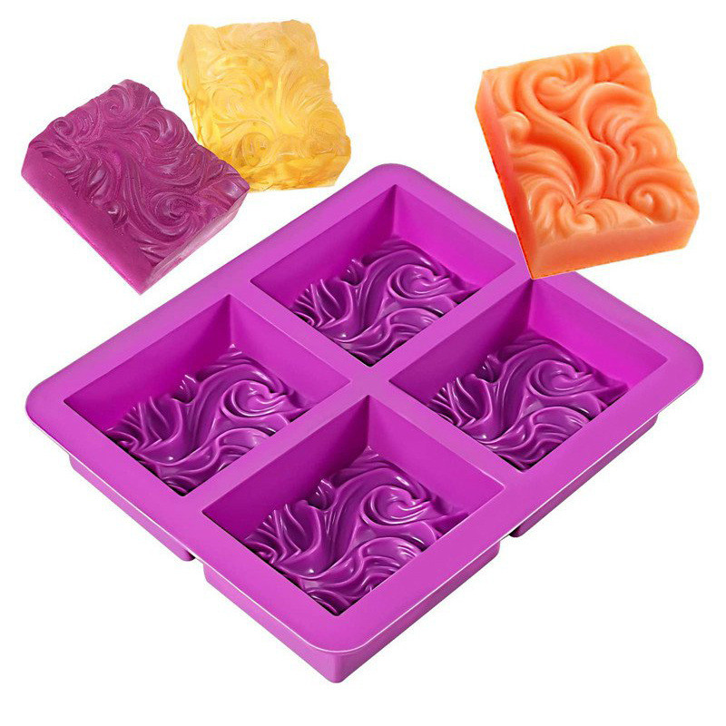 funbeads硅胶手工皂欧式波浪花