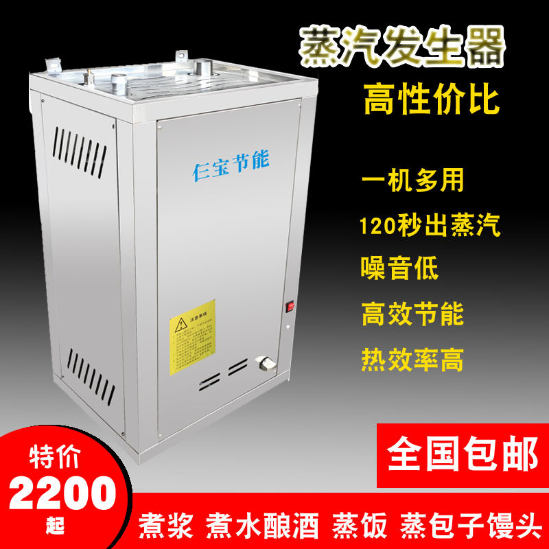 燃气蒸汽发生器锅炉商用天燃气蒸汽机豆腐酿酒全自动节能馒头