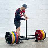 硬拉换片器双支撑换片架杠铃杆加减杠铃支架全胶片竞技片专业健身