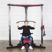 多功能双拉小飞鸟综合训练器力量训练框式 龙门架深蹲家用健身器材