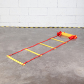 足球训练软梯绳梯跳格梯敏捷梯步伐训练梯速度梯足球健身训练绳梯