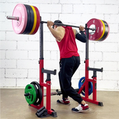 深蹲架举重架杠铃架蹲举架可调多功能卧推架力量床单杠双杠健身器