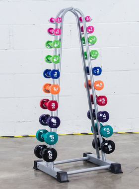 哑铃架十对浸塑小哑铃架子20支哑铃储存放置架各规格哑铃健身器械