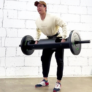 力量举圆筒杠铃杆奥杆核心力量爆发力耐力训练大力士钢铁强人炮筒